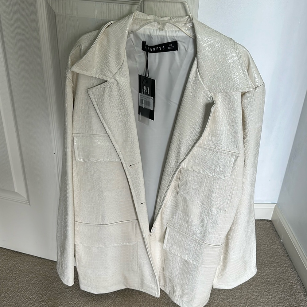 Lioness Snakeskin Blazer Dress